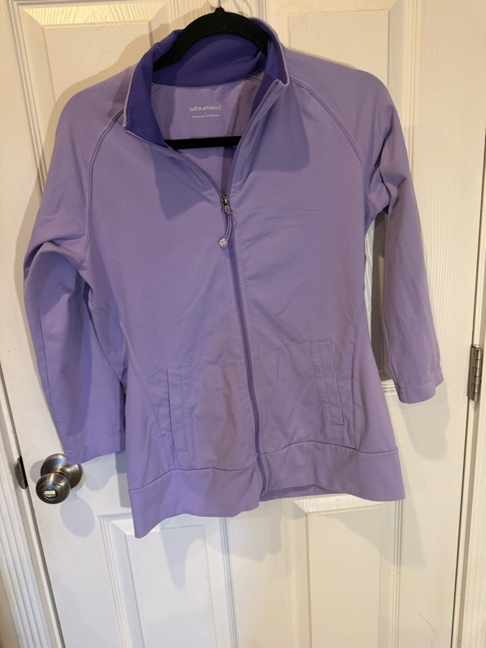 Tuff Athletics Lavender Full-Zip Women's workout  Jacket